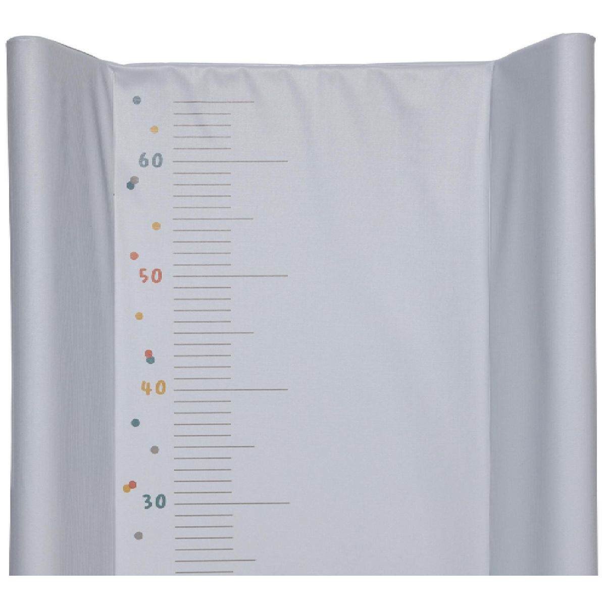 BABYCALIN Plan à langer Ultra-Light Pois 50 x 70 cm Ultra-Light - 100 % PVC - Gris