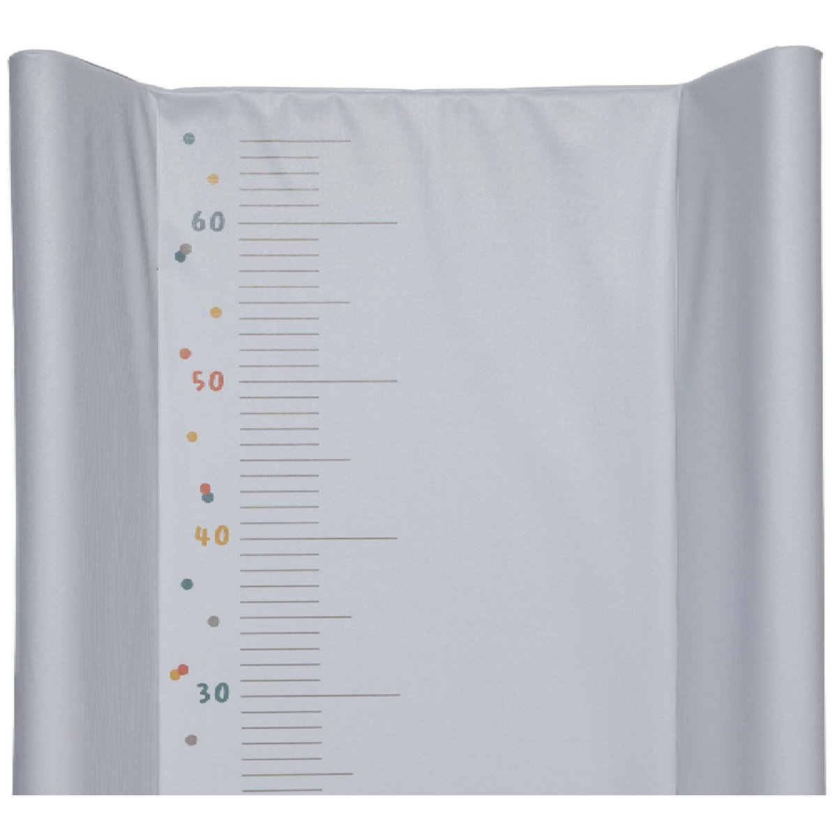 BABYCALIN Plan à langer Ultra-Light Pois 50 x 70 cm Ultra-Light - 100 % PVC - Gris