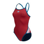 ARENA Maillot de bain Rouge Femme Arena Icons Super Fly. Coloris disponibles : Rouge