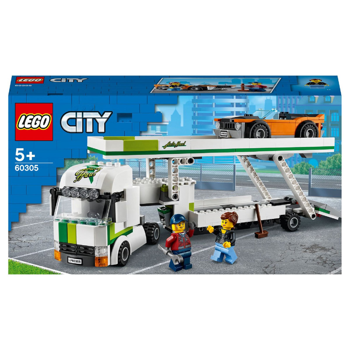 LEGO City 60305 Le transport de voiture