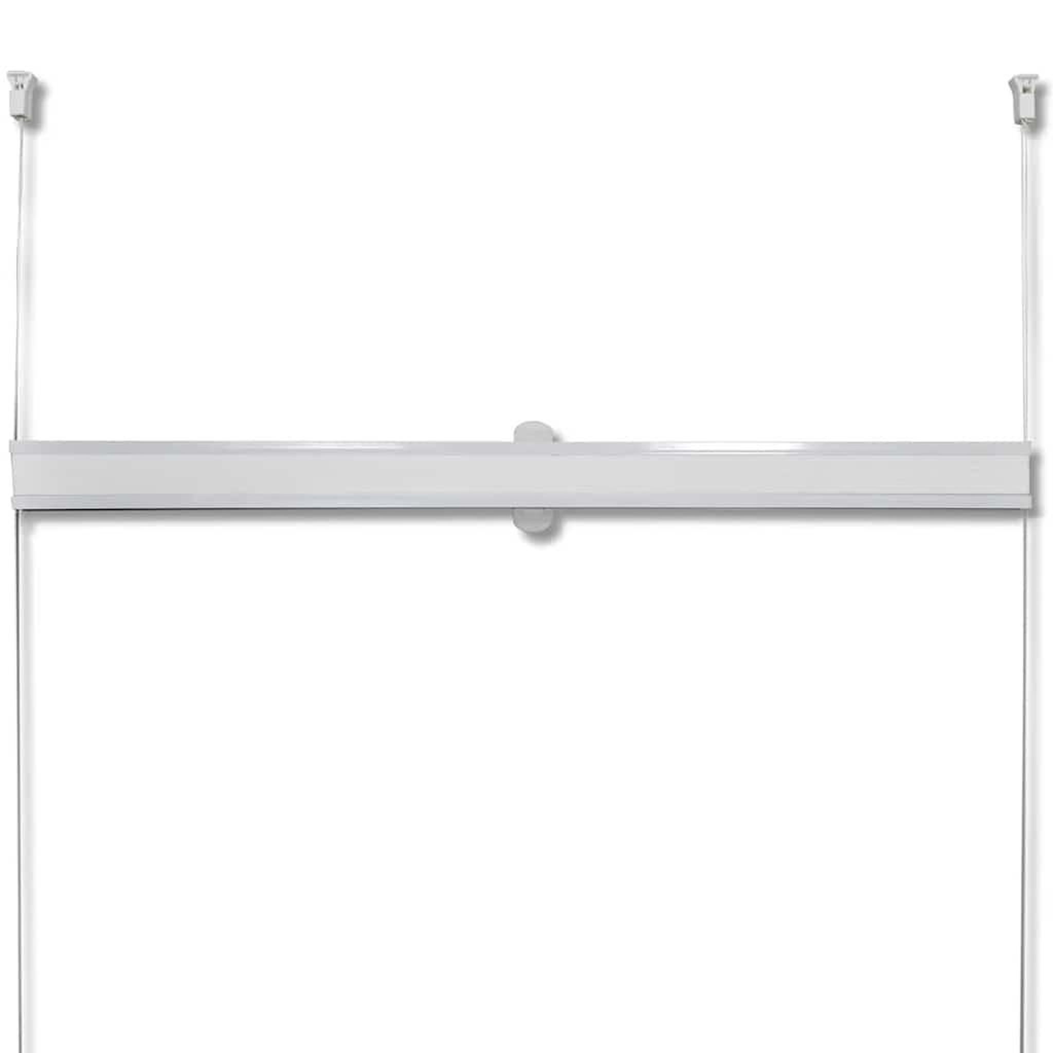 Voir la diapositive 5 : VIDAXL Store plisse 60x100 cm Blanc