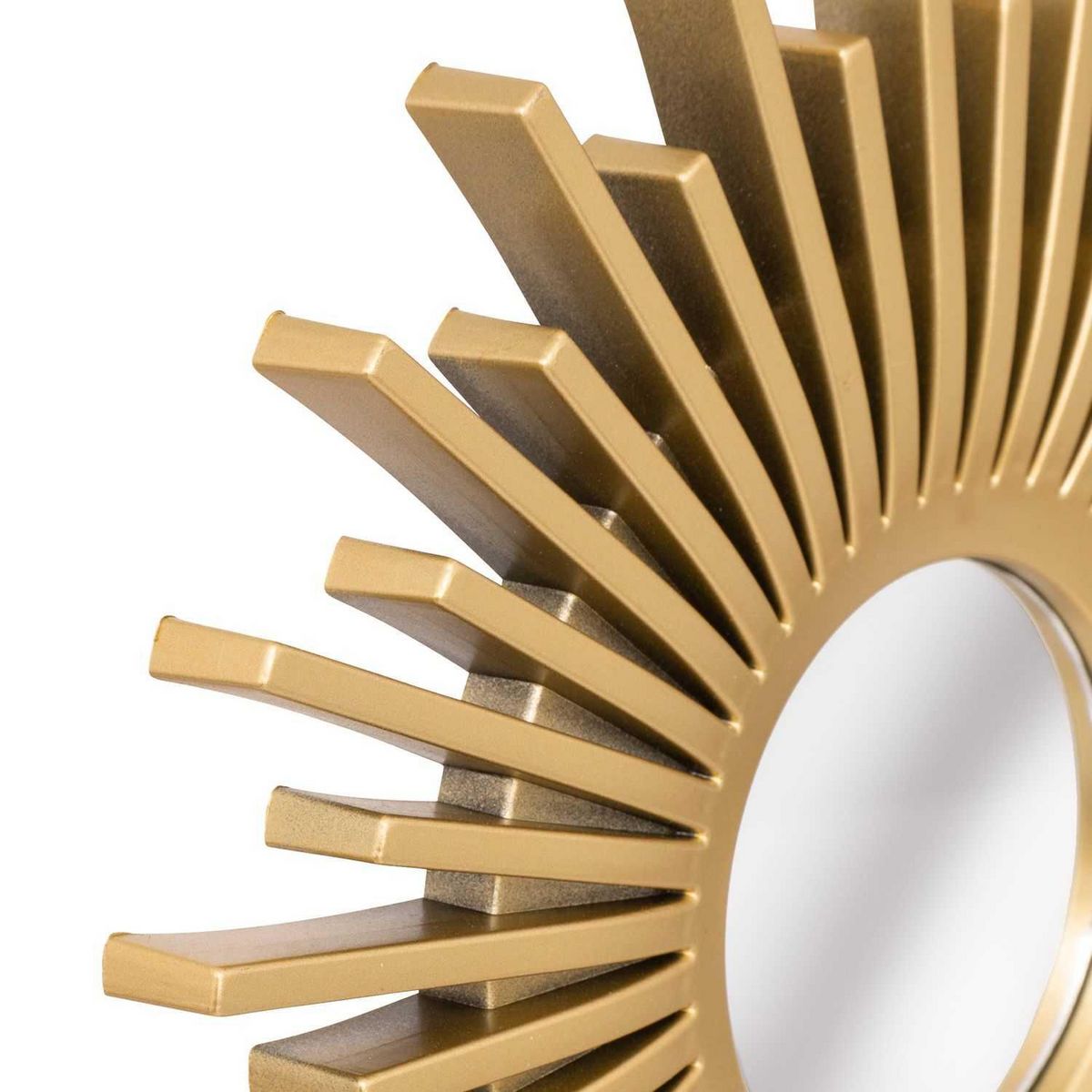 ATMOSPHERA Lot de 3 miroirs Soleil - Diam. 25 cm - Doré