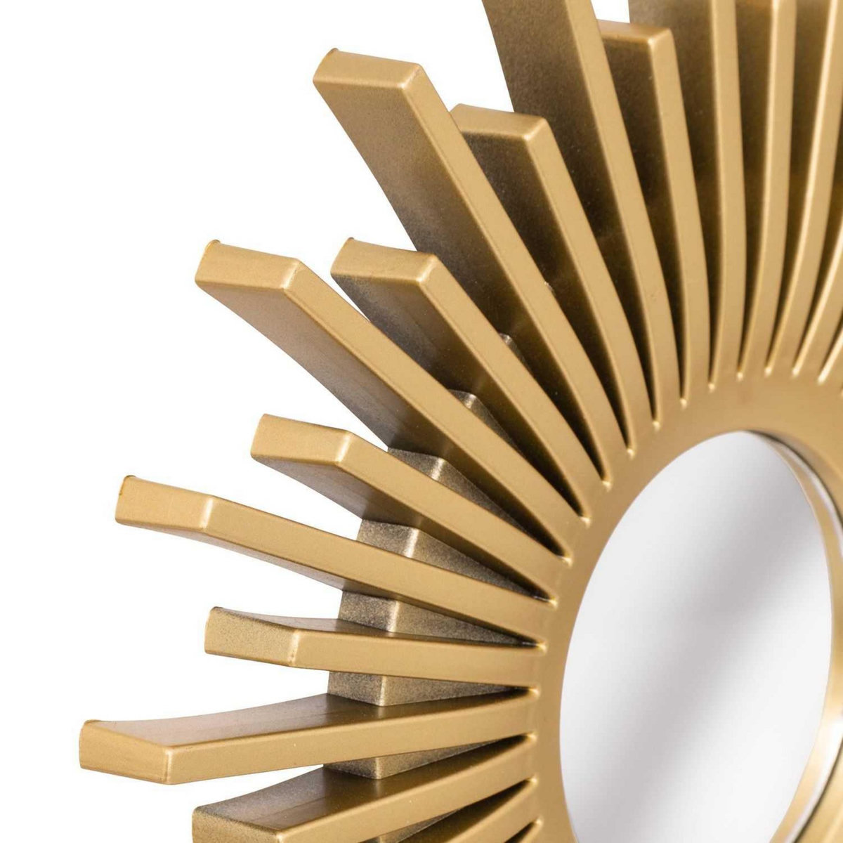 ATMOSPHERA Lot de 3 miroirs Soleil - Diam. 25 cm - Doré