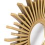 Voir la diapositive 6 : ATMOSPHERA Lot de 3 miroirs Soleil - Diam. 25 cm - Doré