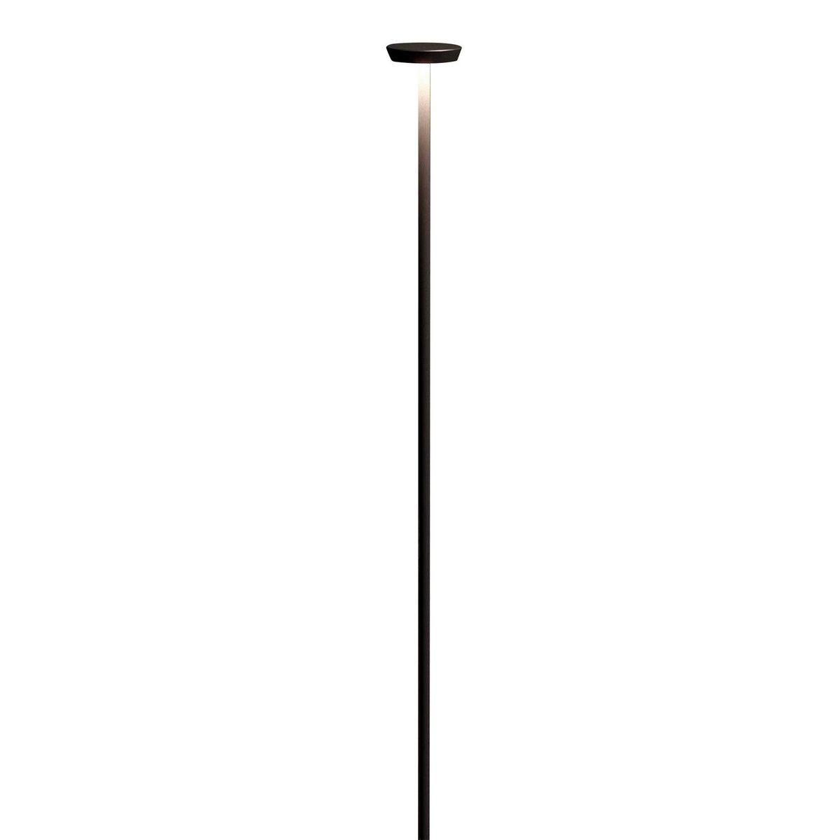 Lumisky Borne solaire PIN Noir Aluminium 148 cm
