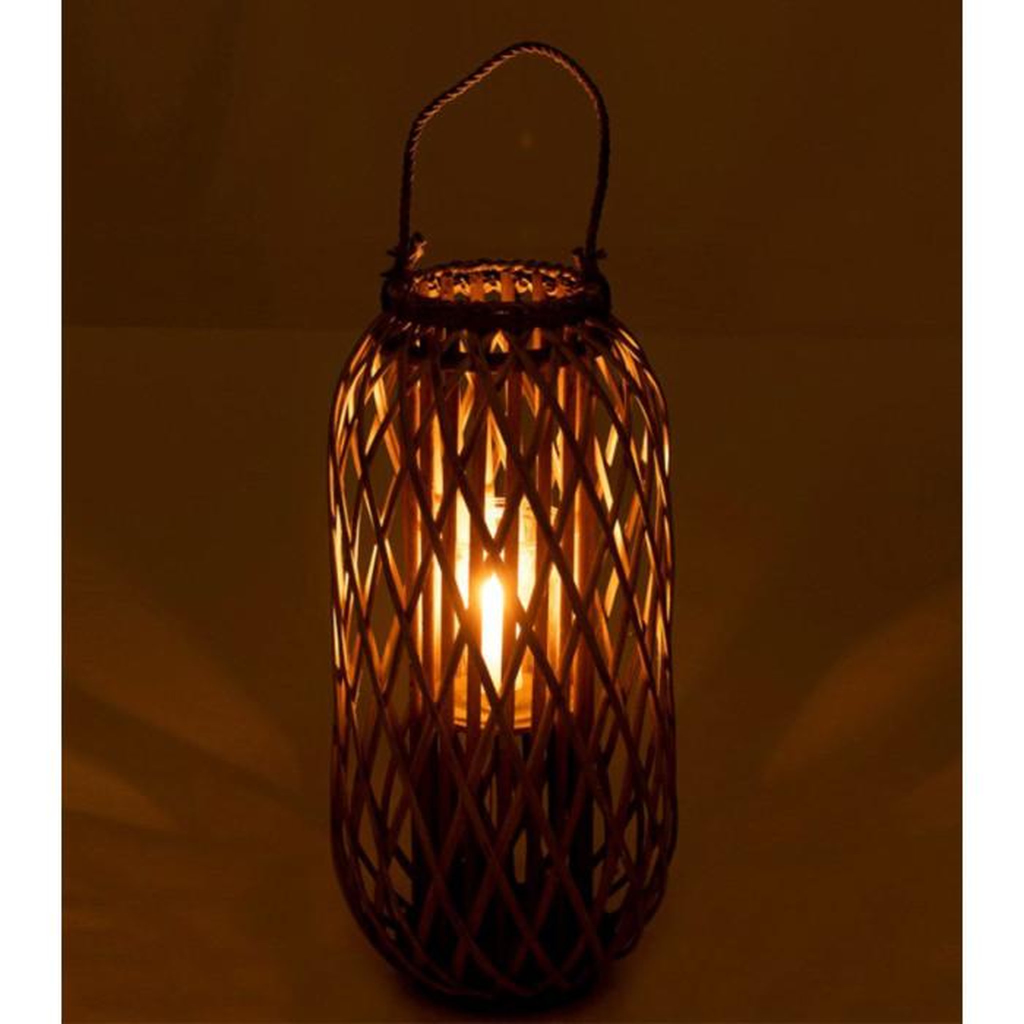 Voir la diapositive 3 : Paris Prix Lanterne Design en Bois  Willow  66cm Gris