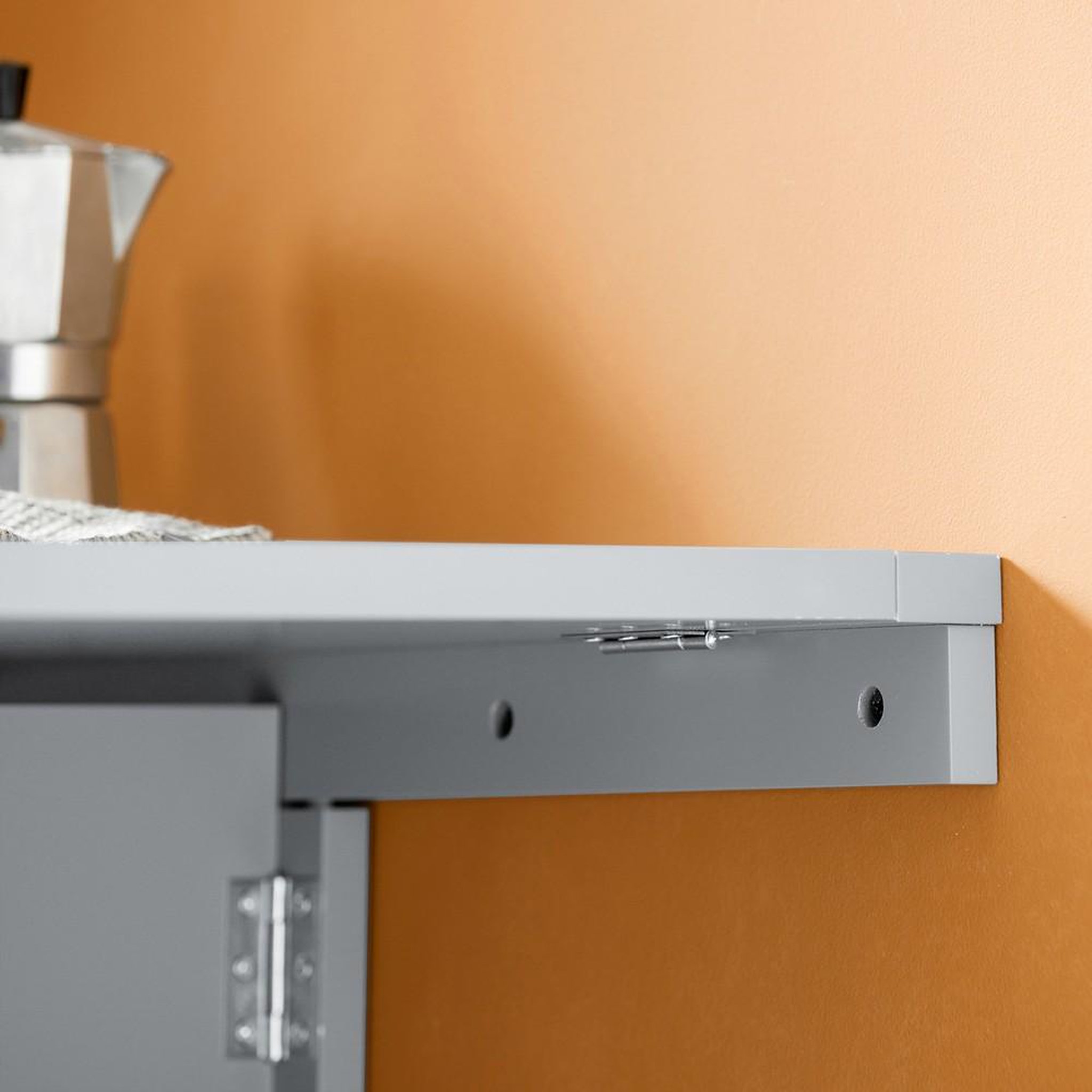 Voir la diapositive 5 : SOBUY SoBuy - Table murale extensible pliante - Minimaliste - FWT03