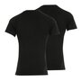 Voir la diapositive 3 : Athena Lot de 2 Tee shirts col V homme Coton Bio