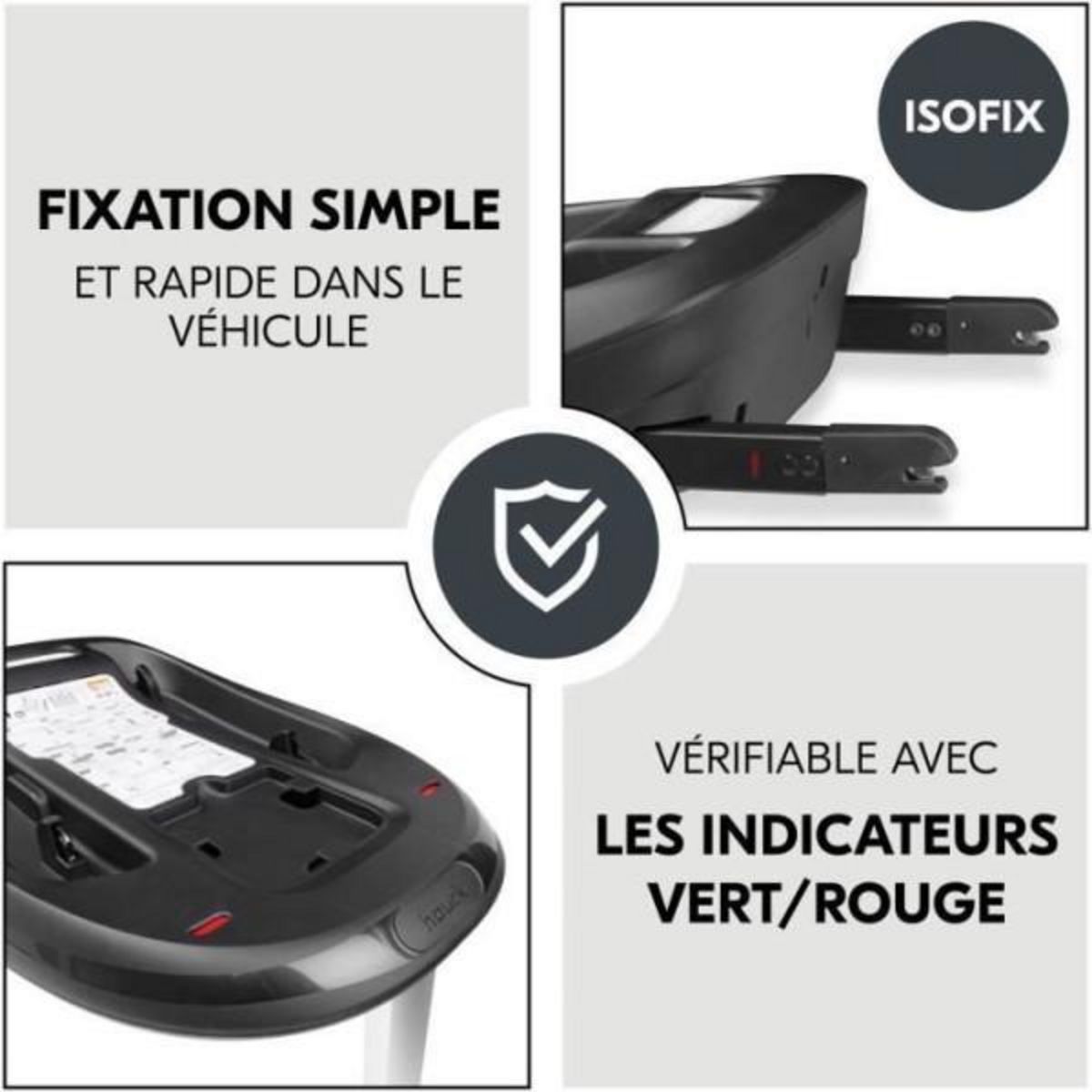 HAUCK Base Isofix - HAUCK - DRIVE N CARE - Noir