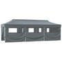 Voir la diapositive 2 : VIDAXL Tente de reception pliable avec 8 parois 3 x 9 m Anthracite