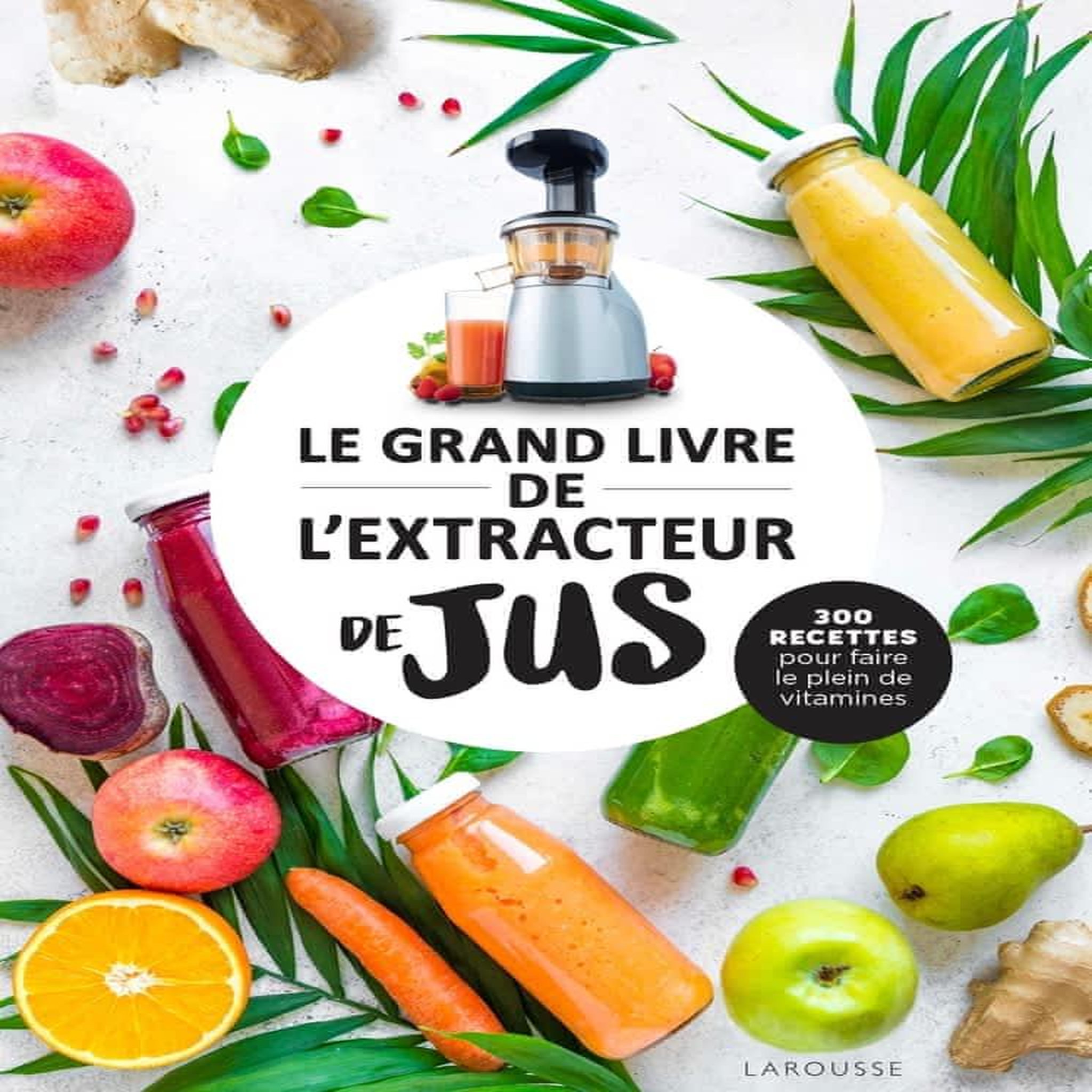 LE GRAND LIVRE DE L'EXTRACTEUR DE JUS. 300 RECETTES POUR FAIRE LE PLEIN DE VITAMINES, Jeuge-Maynart Isabelle