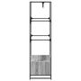 Voir la diapositive 5 : VIDAXL Armoire sonoma gris 90x50x180 cm bois d ingénierie