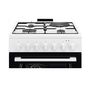 Voir la diapositive 3 : ELECTROLUX Cuisinière mixte a 57l 4 feux - LKM624022W