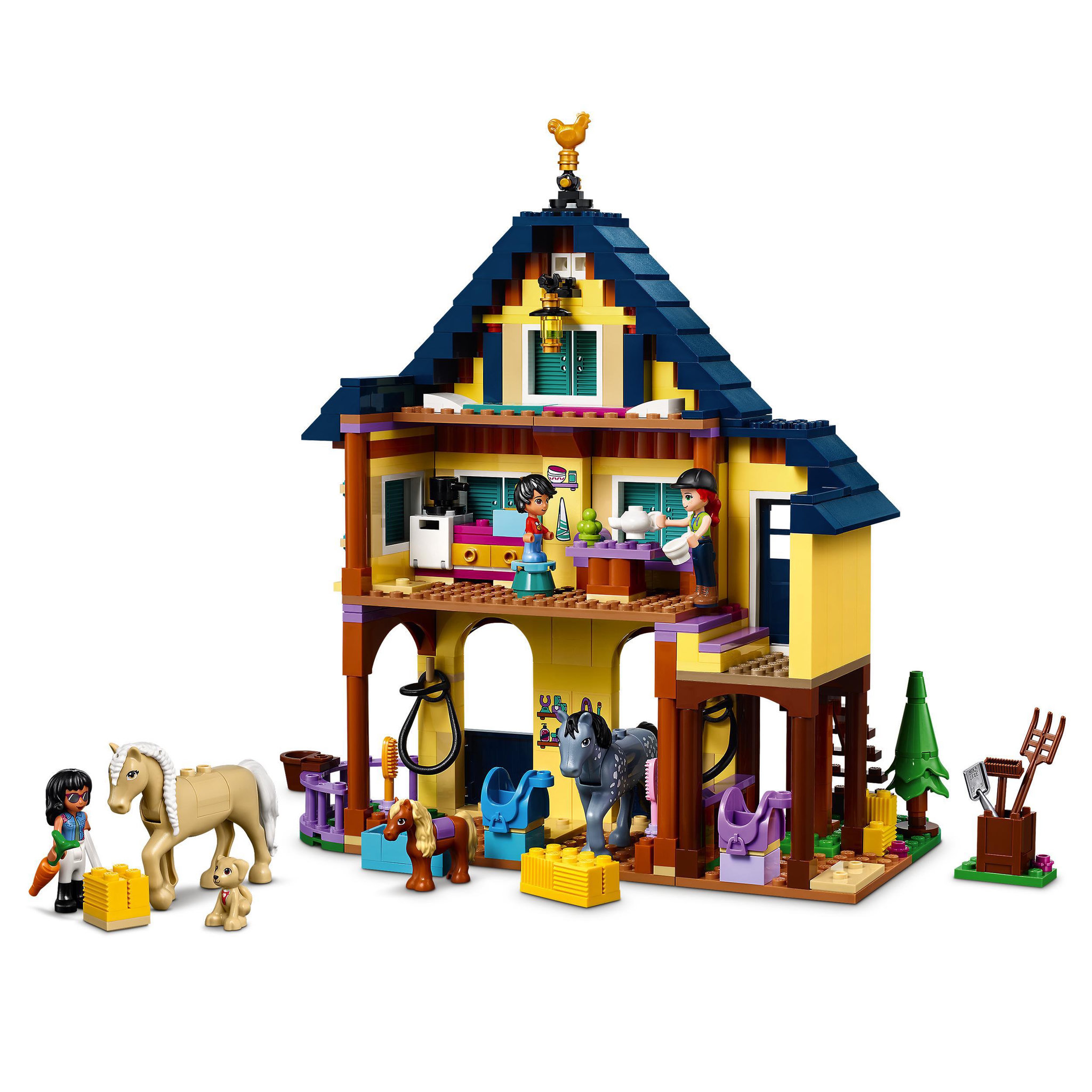 Voir la diapositive 4 : LEGO Friends 41683 - Le centre équestre de la forêt dès 7 ans