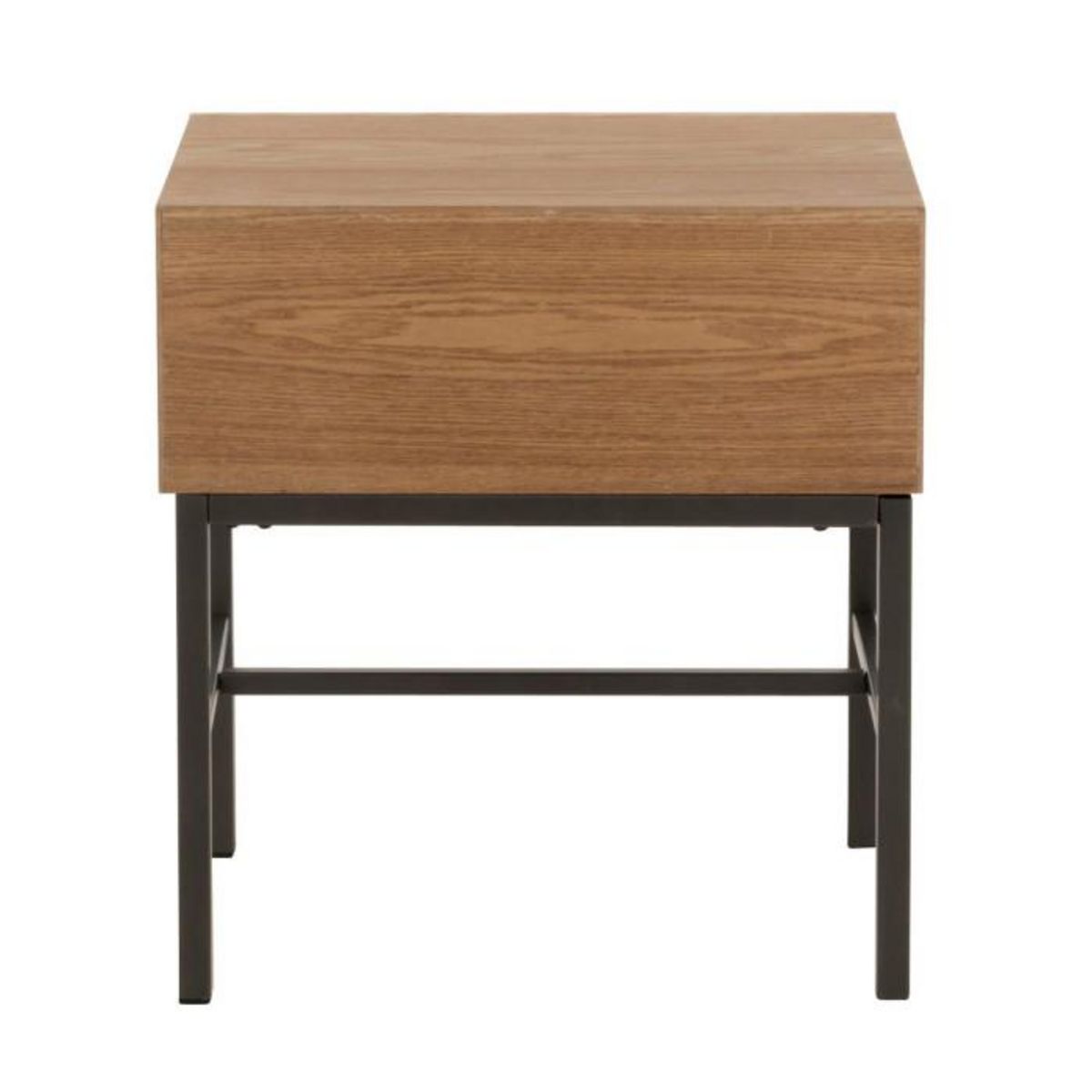 Paris Prix Table de Chevet en Bois  Guiseppe  51cm Naturel