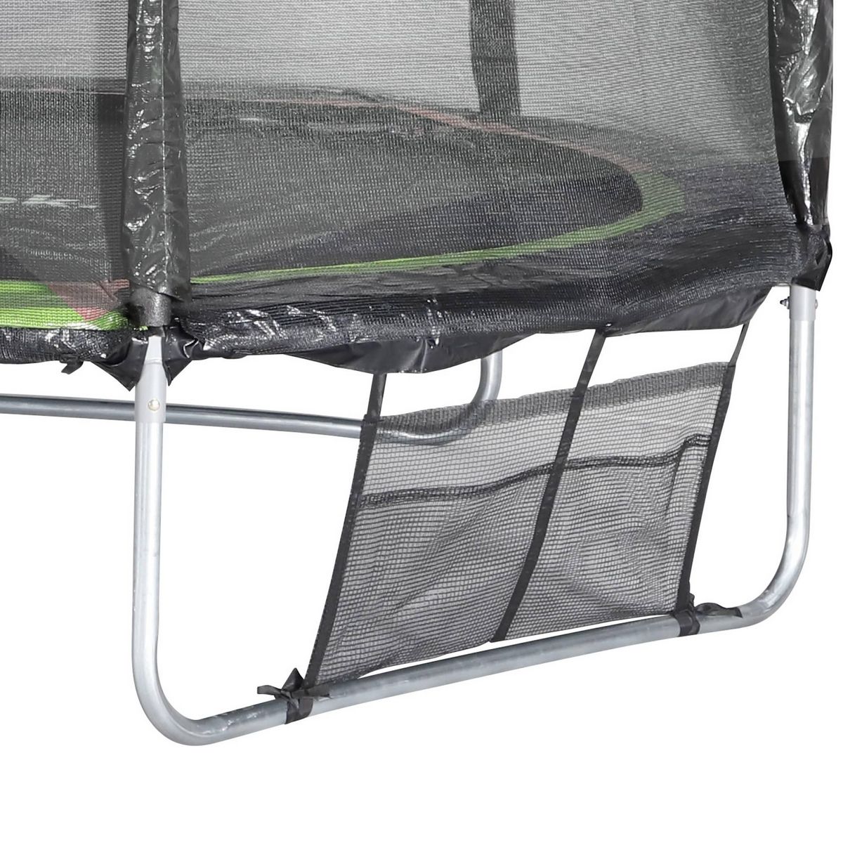 SWEEEK Trampoline 250 cm – Galaxie avec filet de protection, bâche, filet pour chaussures, kit d'ancrage