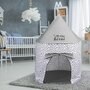 TOILINUX Tente pliable pour enfant Diam. 100 cm - Gris