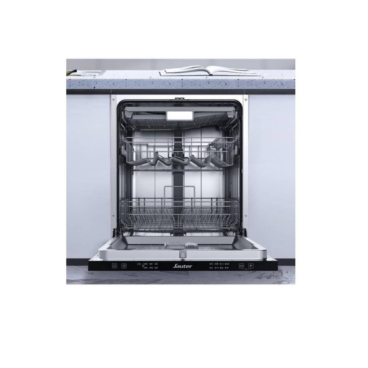 Sauter Lave-vaisselle 60cm 14 couverts 42db tout intégrable - SCJ432QSB