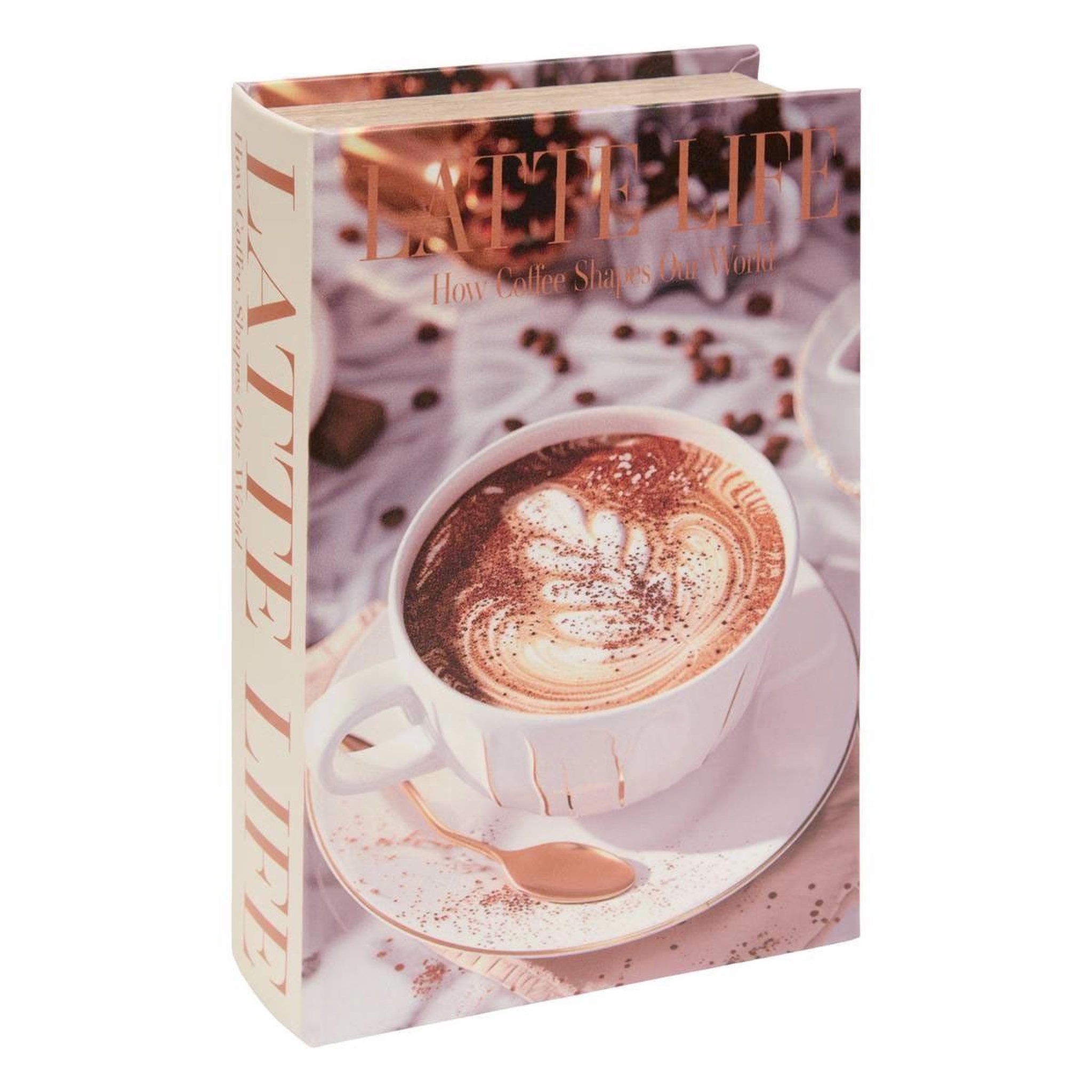 ATMOSPHERA Boîte déco livre café  josh  27cm multicolore