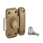 THIRARD Verrou apache cylindre, 40 mm, doré