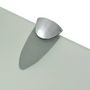 Voir la diapositive 5 : VIDAXL Etageres murales 2 pcs Verre 80 x 10 cm 8 mm