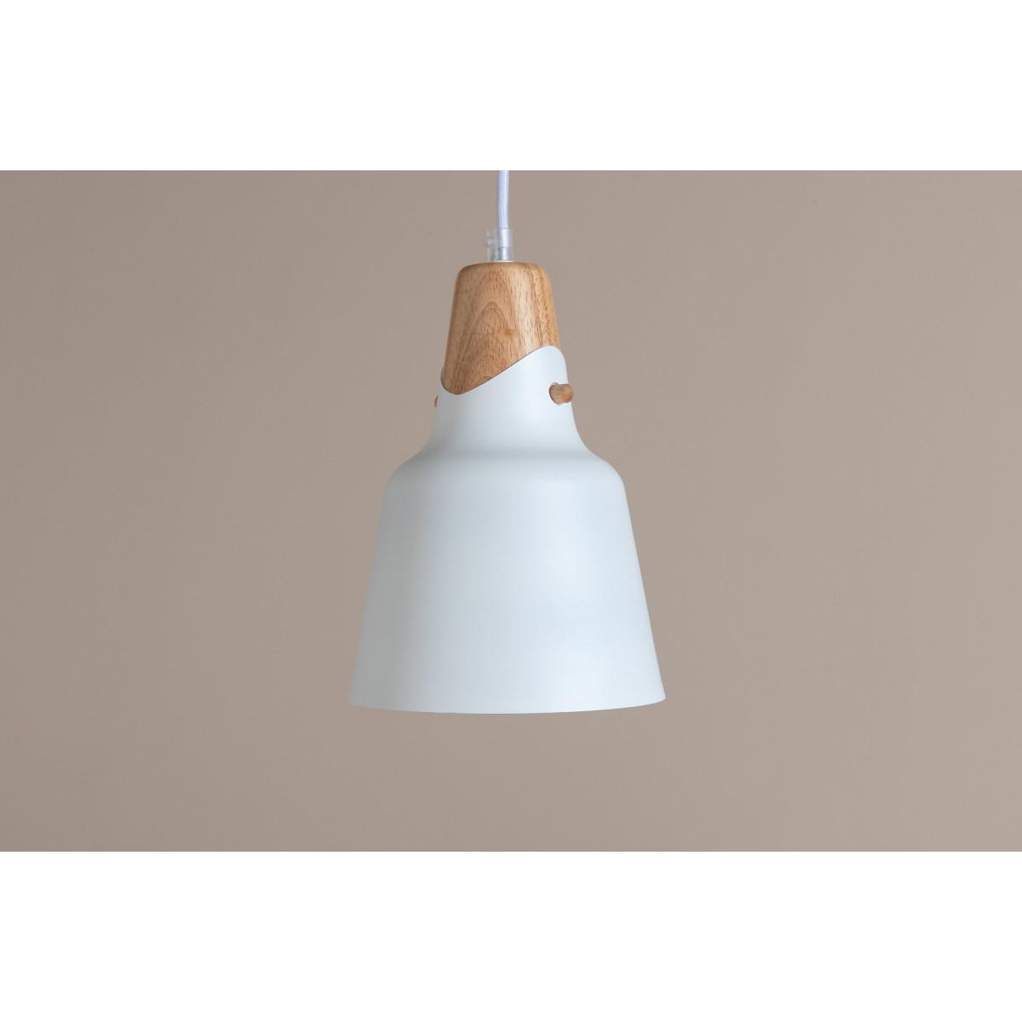 Voir la diapositive 6 : Paris Prix Lampe suspension design  rigel  22cm blanc