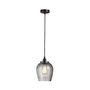 Voir la diapositive 4 : Paris Prix Lampe Suspension en Verre  Riva  27cm Gris