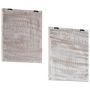 Voir la diapositive 3 : VIDAXL Panneaux muraux sculptes a la main 2 pcs MDF 40x40x1,5 cm