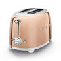 Voir la diapositive 2 : SMEG Grille-pains 2 fentes 950w rose gold - tsf01rgeu