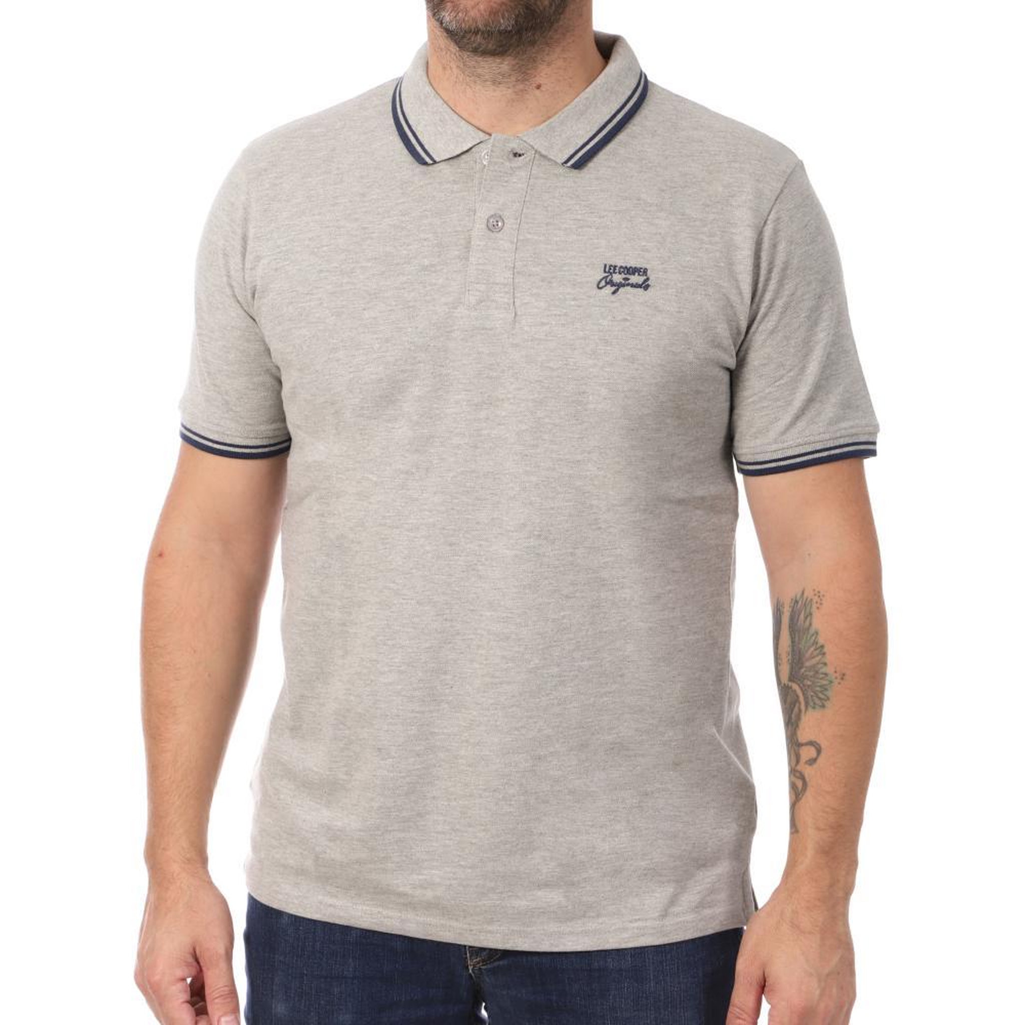 Voir la diapositive 1 : Lee Cooper Polo  Homme Lee Cooper Opan