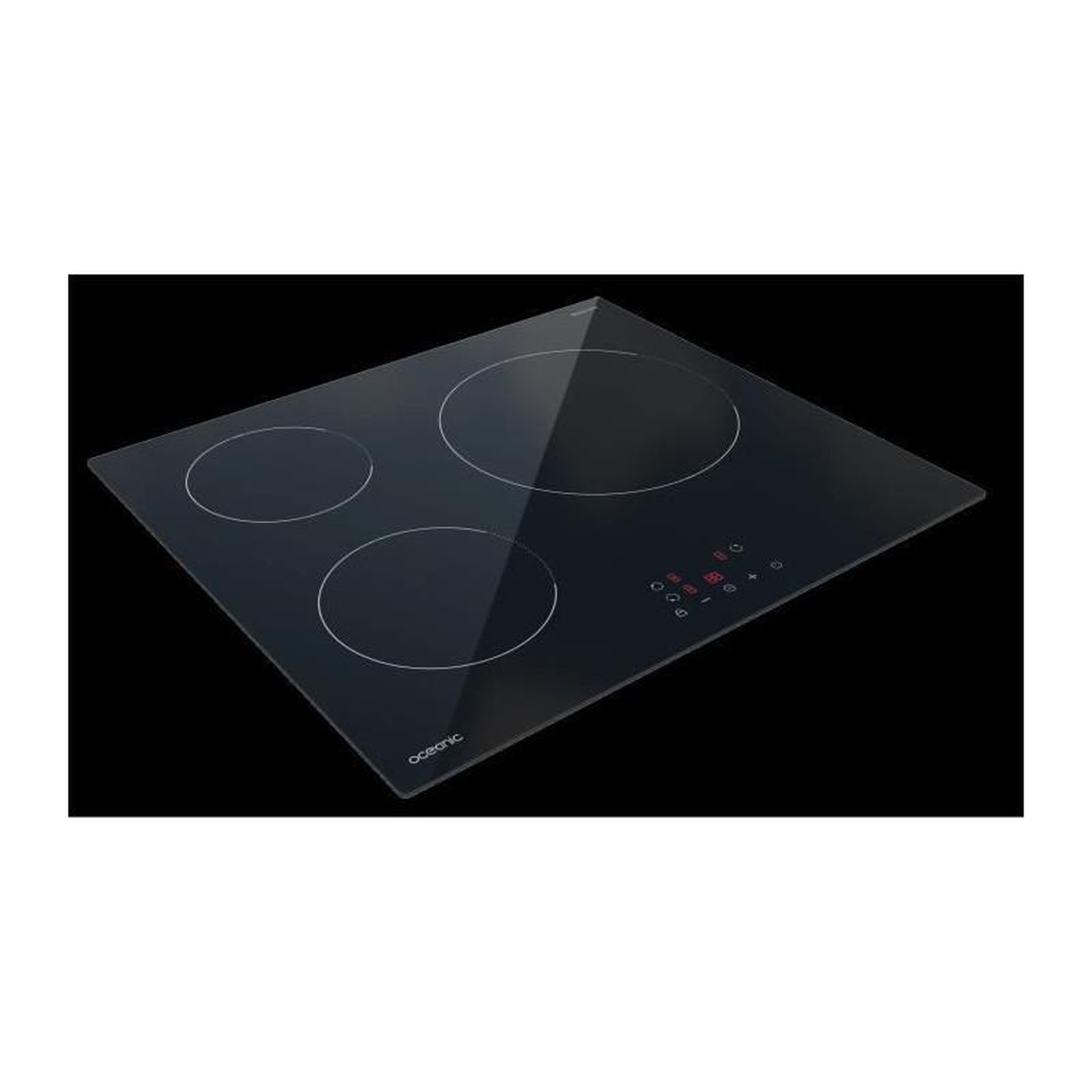Voir la diapositive 5 : OCEANIC Table de cuisson induction OCEANIC 3 foyers L60 x P52 cm OCEATI3Z7B