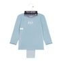 Voir la diapositive 2 : PETIT BATEAU Pyjama bleu garçon 