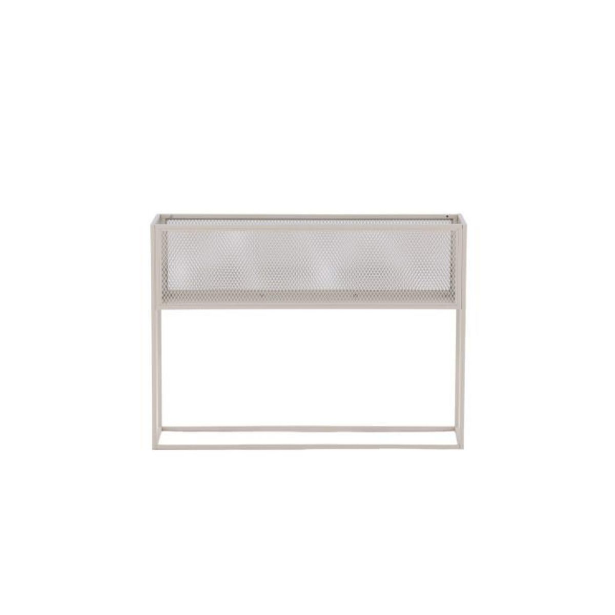 Paris Prix Console Design en Métal  Netz  110cm Beige