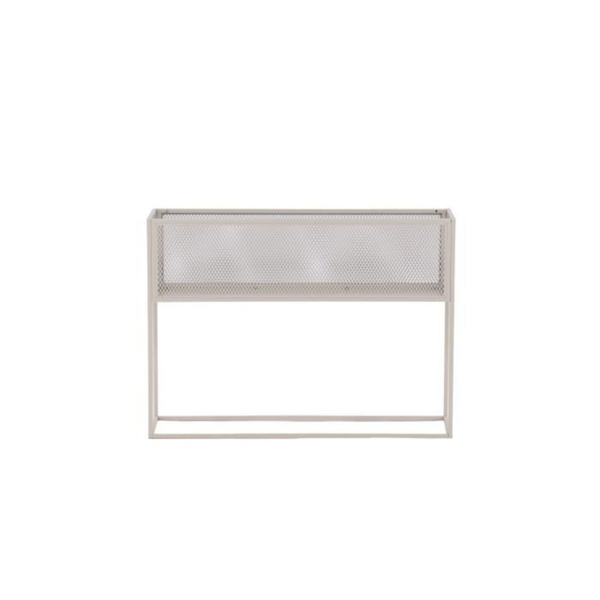 Paris Prix Console Design en Métal  Netz  110cm Beige