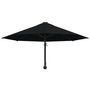 Voir la diapositive 4 : VIDAXL Parasol mural avec mat en metal 300 cm Noir