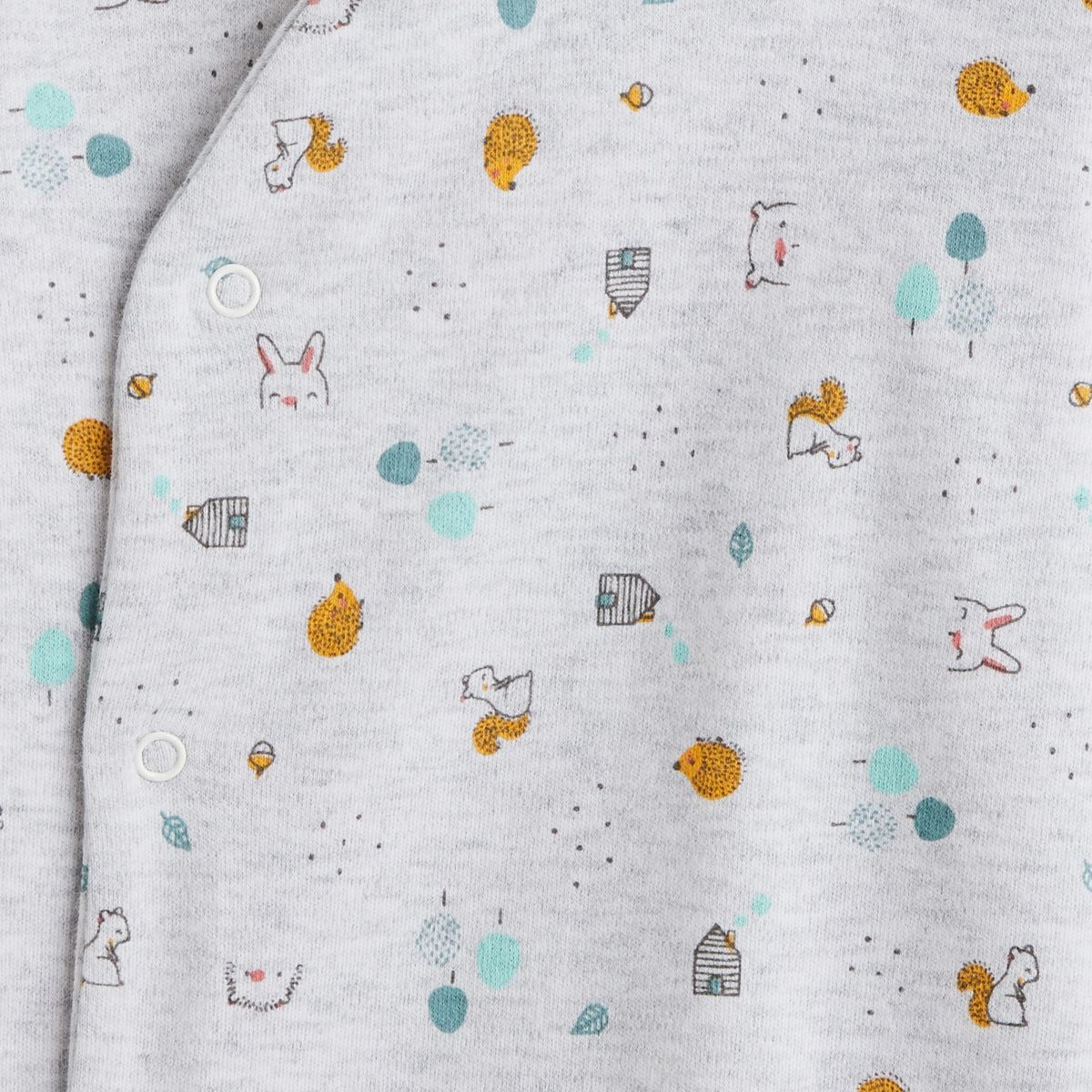 IN EXTENSO Dors bien de naissance avec col + bonnet + body bébé garçon