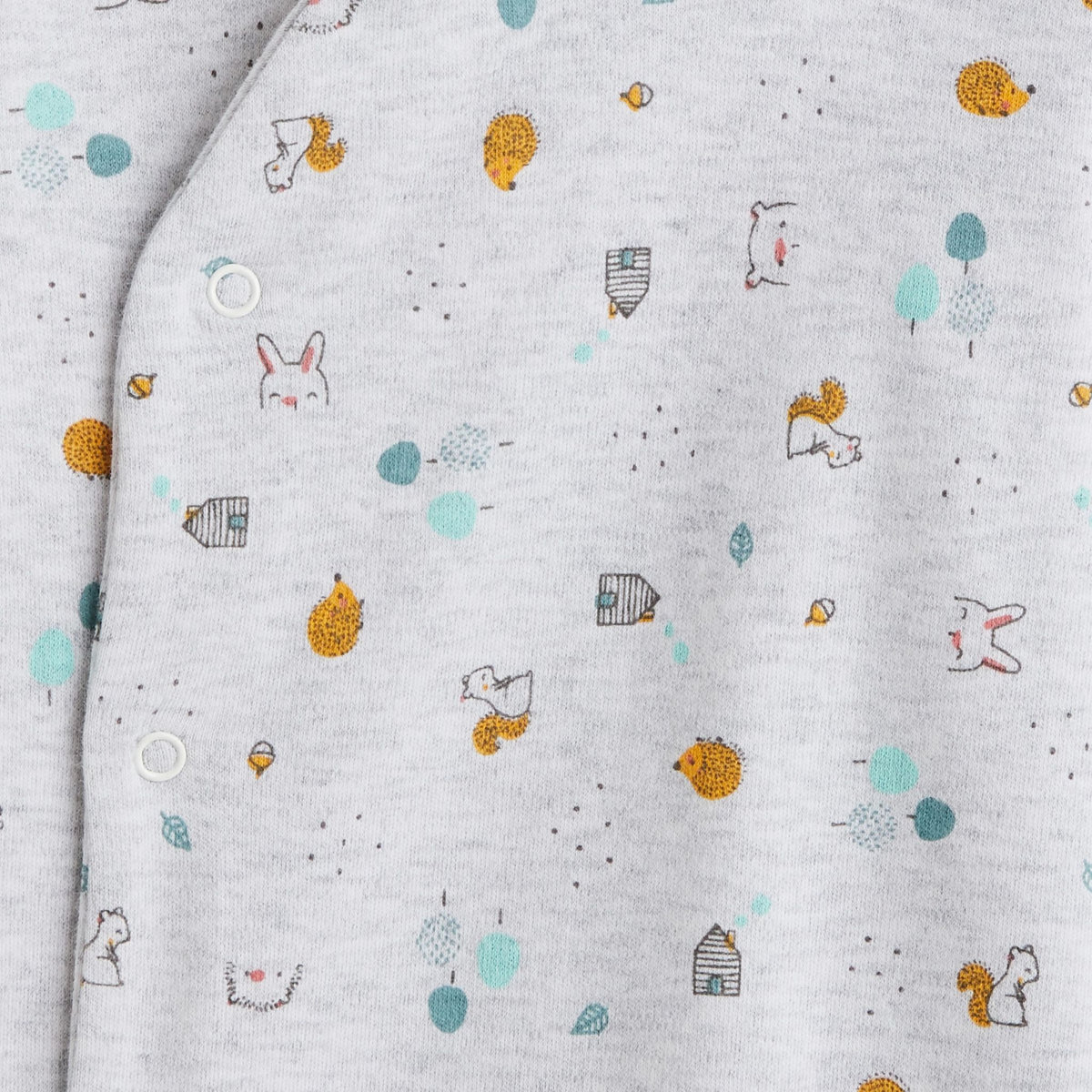 IN EXTENSO Dors bien de naissance avec col + bonnet + body bébé garçon