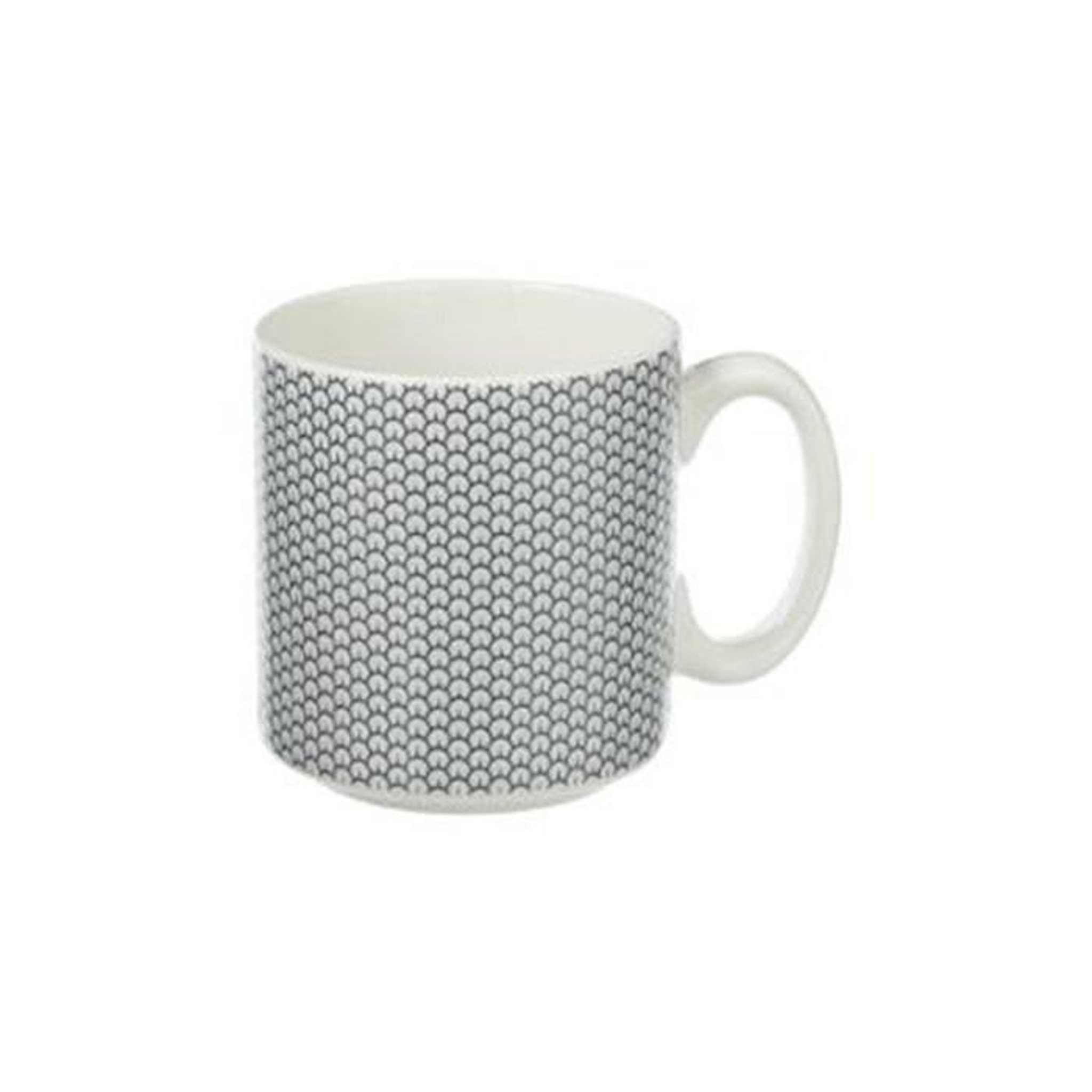 Voir la diapositive 5 : SECRET DE GOURMET Lot de 4 mugs & rack  japan  26cl blanc