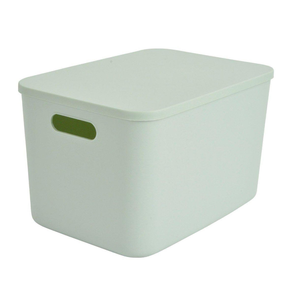 Paris Prix Boîte de Rangement Avec Couvercle  Iris  15,5L Sauge