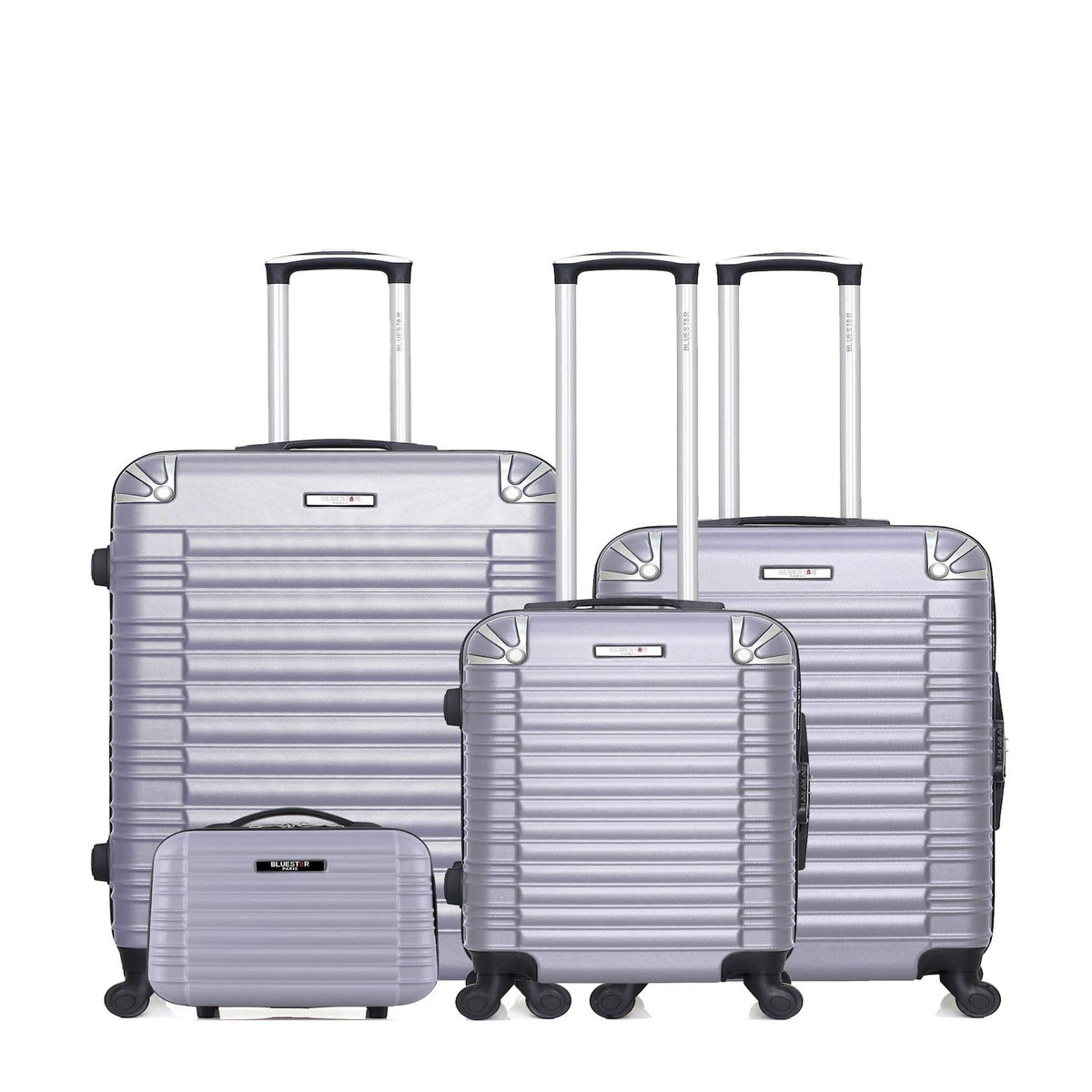 BLUESTAR BLUESTAR - Set de 4 Valises LIMA-C 75 cm 4 Roues