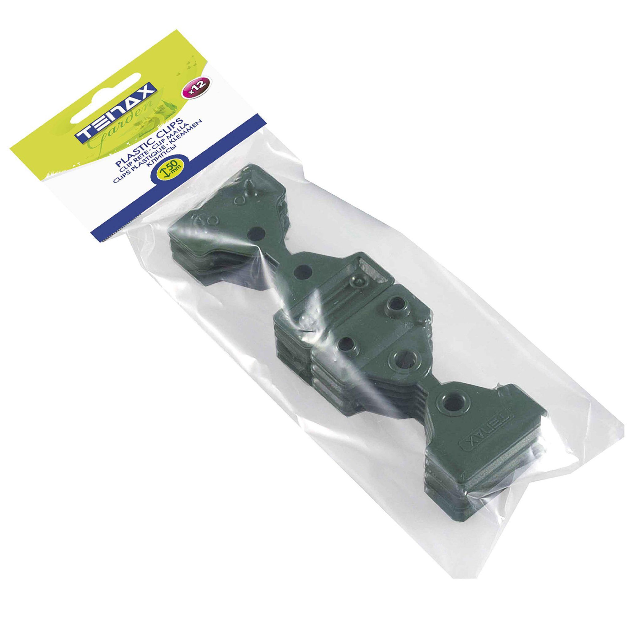 Voir la diapositive 3 : Tenax Clips plastique 5cm