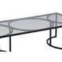 Voir la diapositive 6 : Paris Prix Table Basse Design en Verre  Skanor  140cm Noir