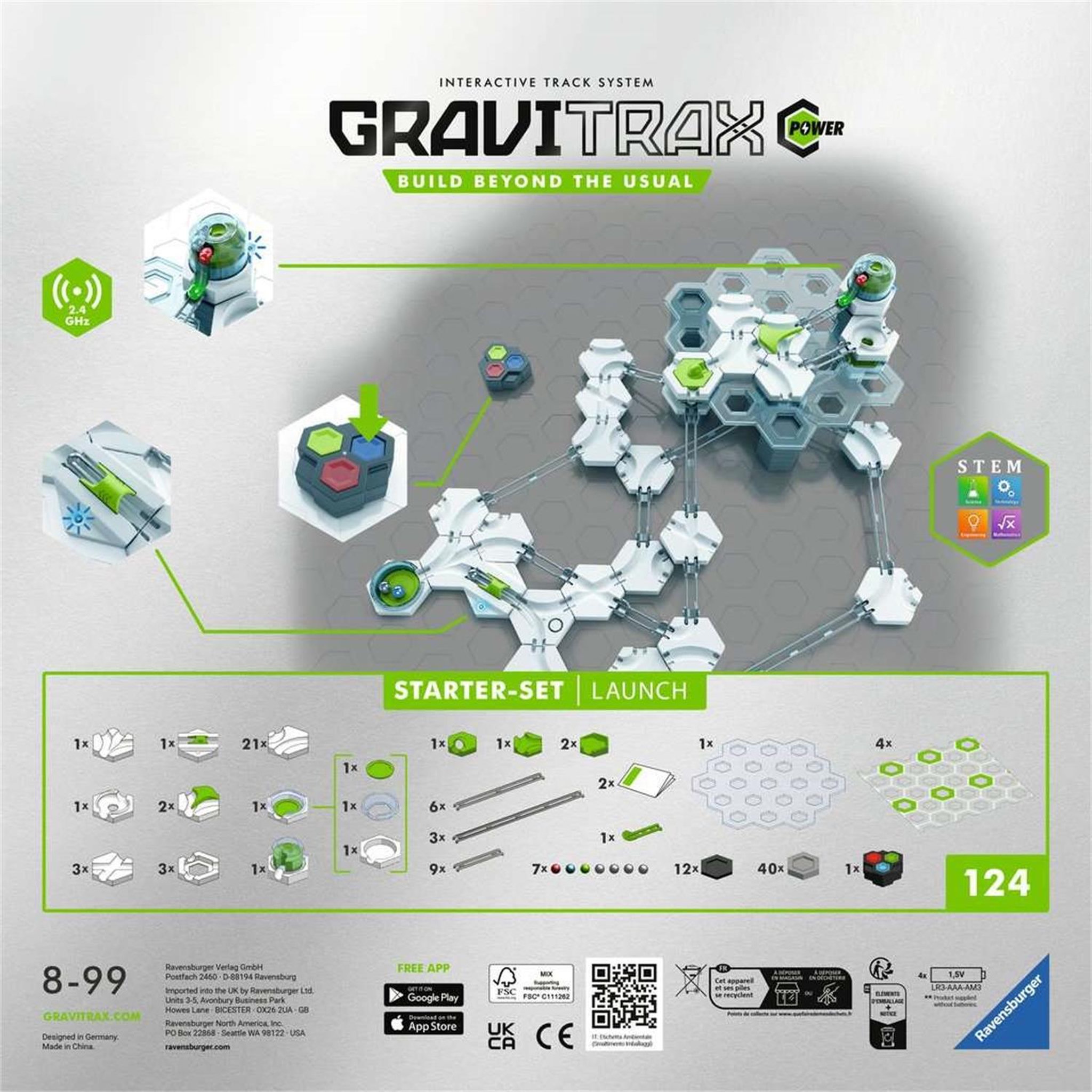 Voir la diapositive 6 : RAVENSBURGER Kit de démarrage GT C Launch Wel