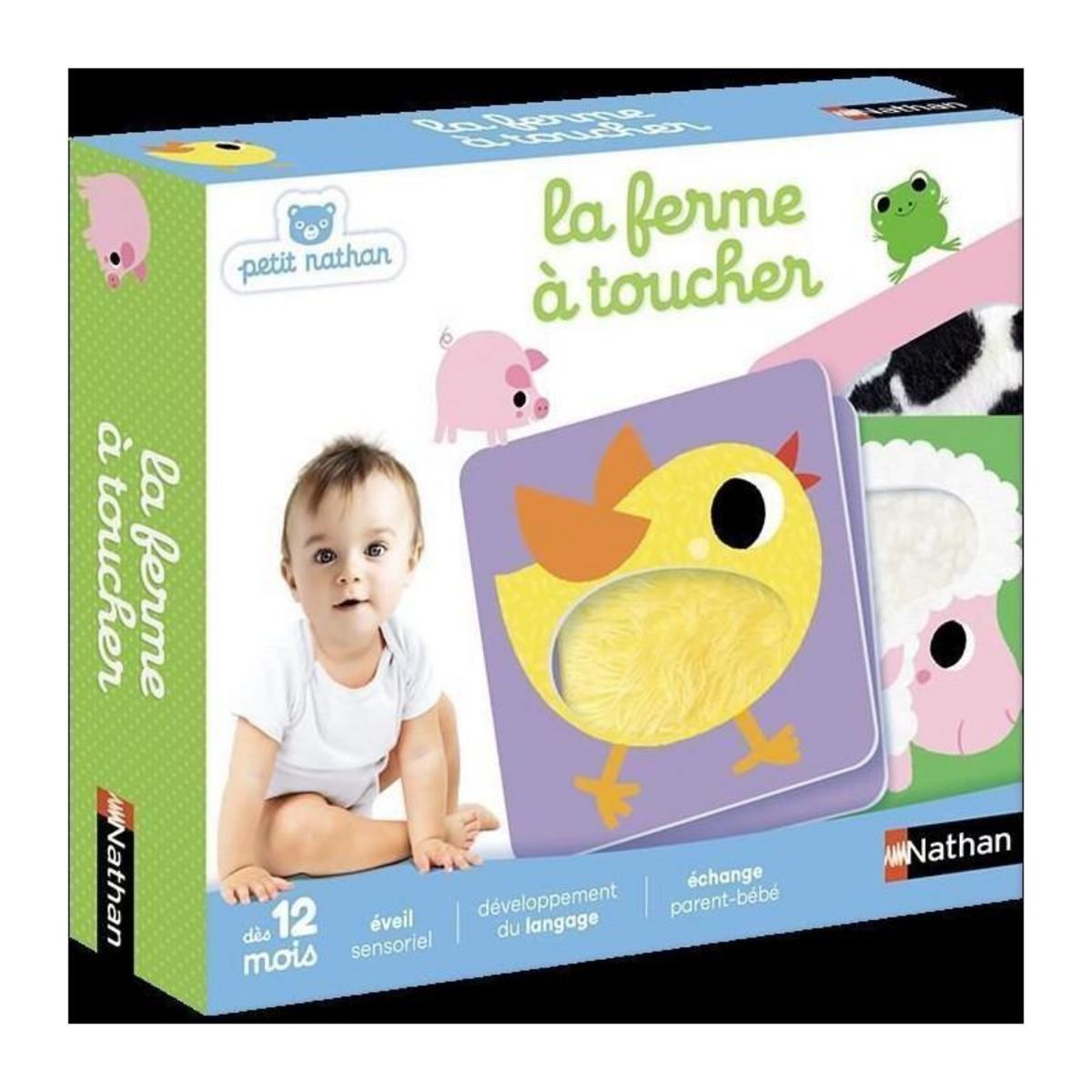 Nathan Jeu éducatif : La ferme à toucher