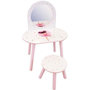 Voir la diapositive 3 : Fun House Coiffeuse avec tabouret - Danseuse Ballerine - FUN HOUSE - H.48 X L.60 X P.40 / H.27 X L.28 X P.28 cm