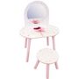 Voir la diapositive 3 : Fun House Coiffeuse avec tabouret - Danseuse Ballerine - FUN HOUSE - H.48 X L.60 X P.40 / H.27 X L.28 X P.28 cm