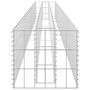 Voir la diapositive 5 : VIDAXL Lit sureleve a gabion Acier galvanise 360x30x30 cm