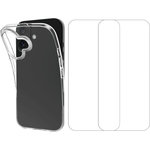 ESSENTIEL B Coque iPhone 16 coque + Verre trempè
