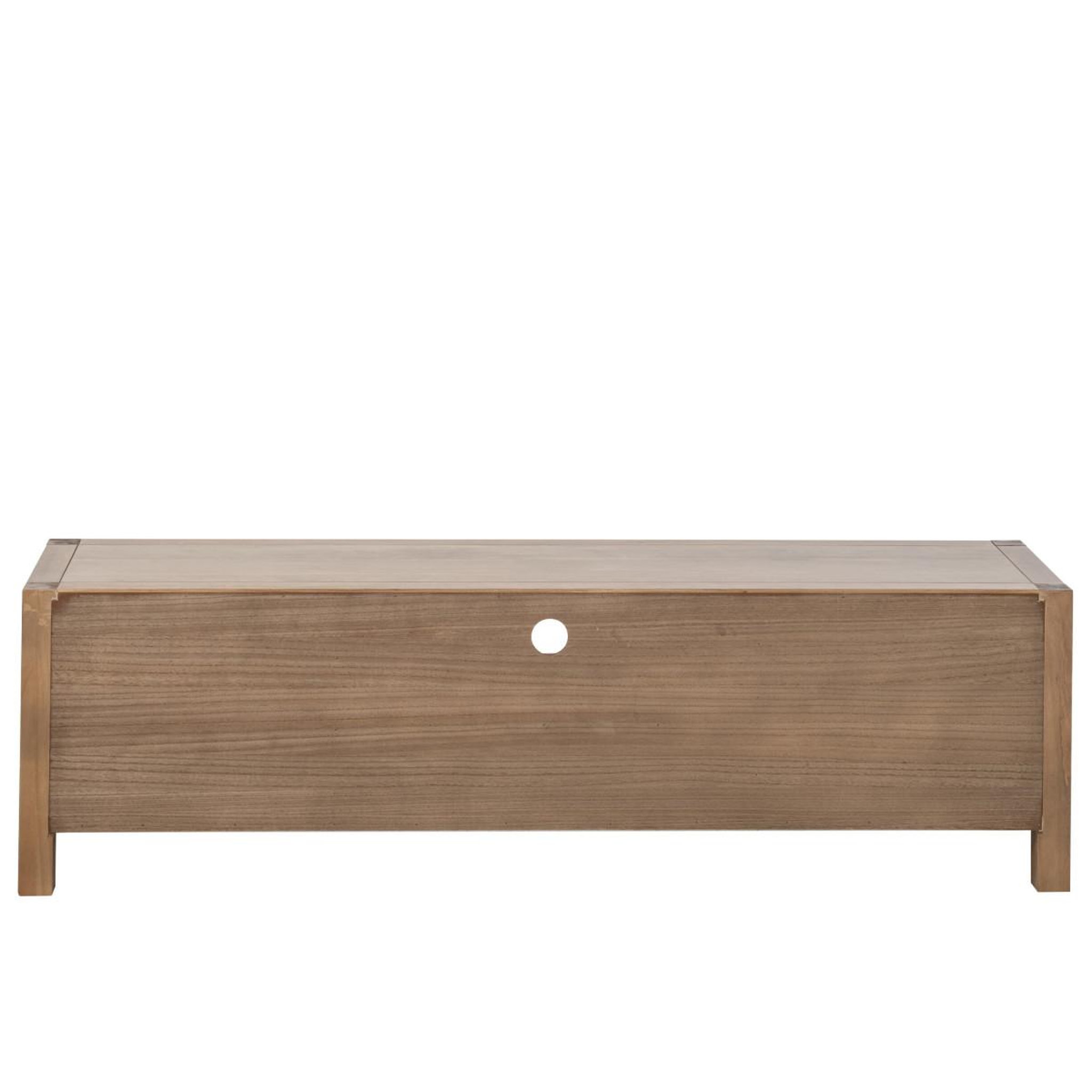 Voir la diapositive 4 : J-LINE Meuble tv en bois  blois  160cm naturel