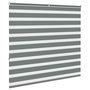 Voir la diapositive 4 : VIDAXL Store zebre gris fonce largeur du tissu 155,9 cm polyester